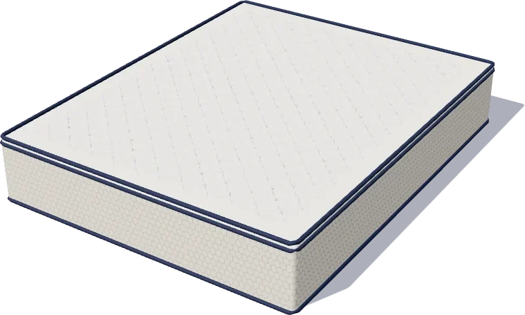 Ilustração 3D de um colchão SOS